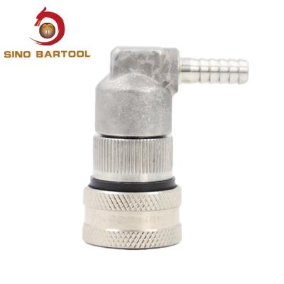 China CO2 Soda Keg Connectors Stainless Steel Barb Liquid Ball Lock Post for sale
