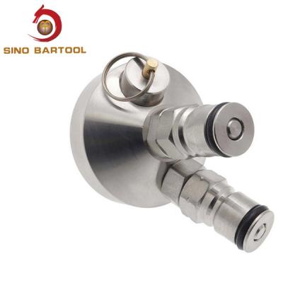China 30PSI Safe Valve Mini Keg Ball Lock Lid Stainless Steel Dispenser for sale