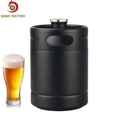 China Juice Milk SS304 Home Small Draft Beer Kegs Single Wall 2 Liter for sale