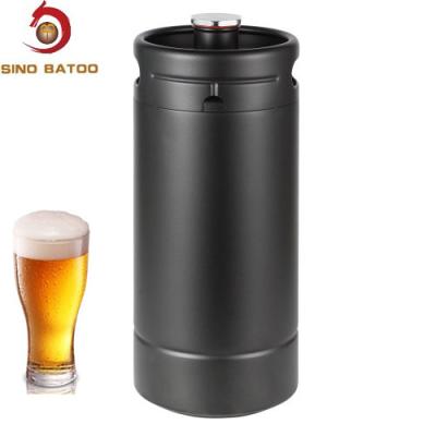 China 128oz 4L 304 Stainless Steel Mini Barrel Beer Keg for sale