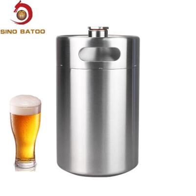 China 4L Stainless Steel Craft Beer Mini Kegs for sale