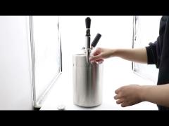 2L Vacuum Iced Pressuized Nitro Coffee Or Soda Water Keg System