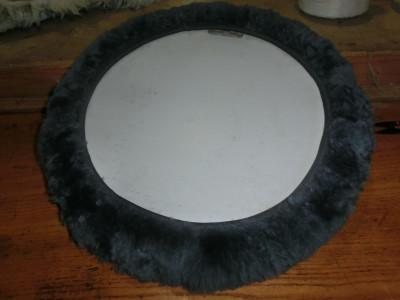 China Universal Fluffy Lambswool Steering Wheel Cover Odm for sale