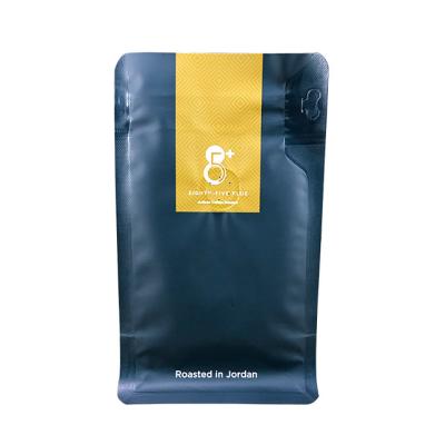 China Side Gusset coffee pouch 250g 500g 1KG coffee bean Aluminum Foil pouch Zipper pouch for sale