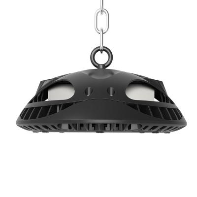 China Alto color multiusos del negro de la lámpara de la bahía del UFO práctico en venta