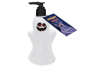 China 1PC Halloween Shower Gel Ghost Shaped Bottle With Hang Tag for sale