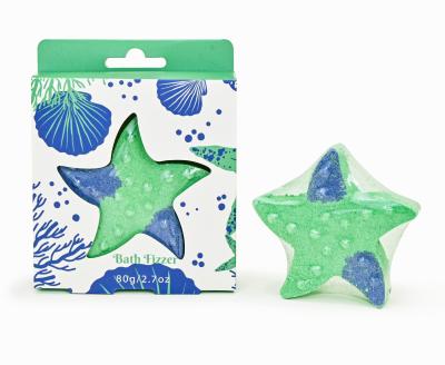 Chine Bath Fizzer d'étoiles de mer de parfum de brise d'océan a placé g 2,8 onces/80 à vendre