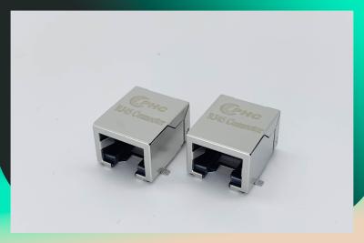 China Customized 125 VAC RMS 18.1L SMD RJ45 For Video , Networking , Telecom for sale