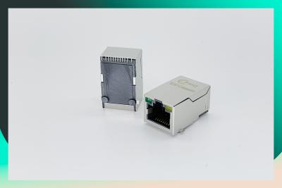 China 7498210220A Tab Up SMT RJ45 Connector For PoE RMT-462A-12F6-GY for sale