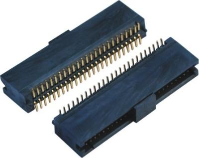 China Double Low 44-60 Pins , 10 Pin Header SMT Female Pin Headers With Cap  LCP Plastic for sale