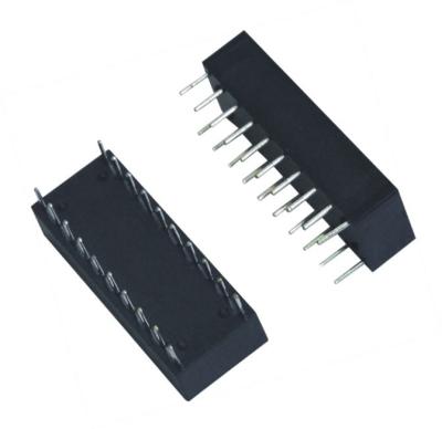 China 10/100 Basis-t Doppel-Ports Lan-Magnetics, Gigabit-Ethernet-Transformator magnetisch zu verkaufen