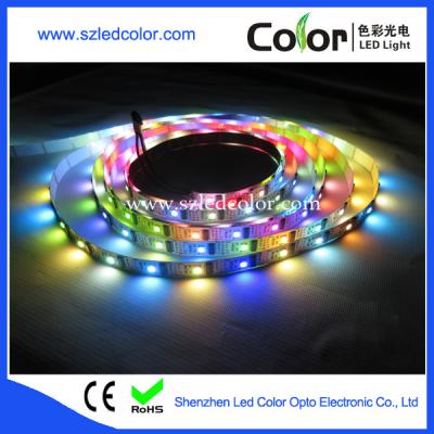China 5050 tira llevada a todo color del control del dmx del alto brillo del smd dmx512 en venta