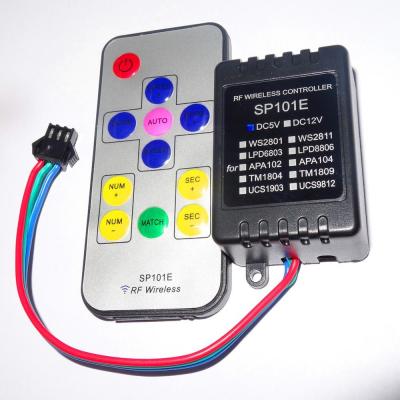 China Wireless RF led pixel controller SP101E for sale