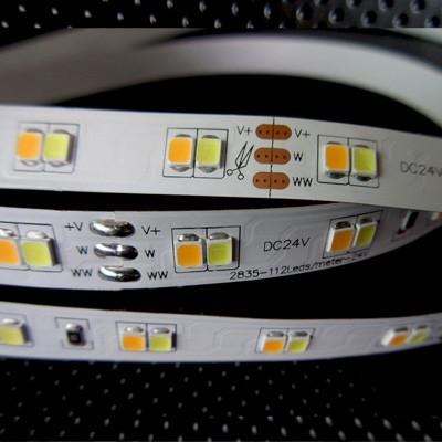 China 2835 ww+w cct dimmable strip for sale
