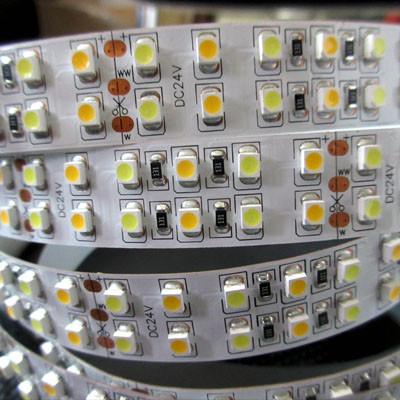 China 3528 ww+w cct dimmable led strip for sale