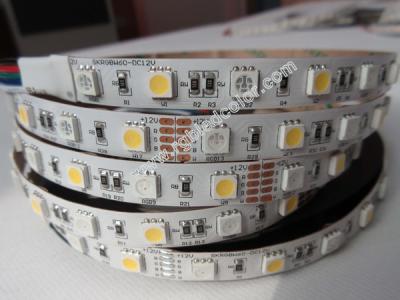 China rgb alternating with white color 5050 led strip for sale