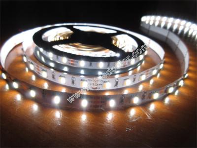 China 5050 two white color chips dimmable cct strip for sale