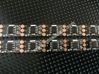 China digital rgb side emitting led strips 60led for sale