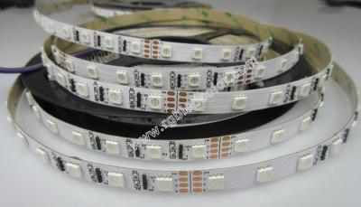 China DC24V 60LED/M 10MM PCB 5050 RGB Multicolor Constant Current Flex LED Strip Light for sale