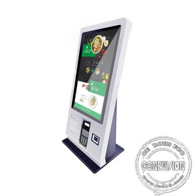 China Quickpay Touch Lcd Screen Ordering Payment Kiosk Support WIFI for sale
