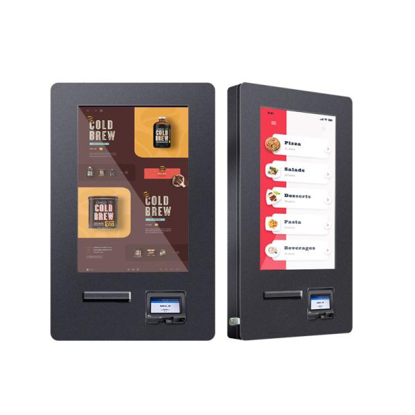 Outdoor Waterproof Self Service Payment Kiosk Wall Mounted