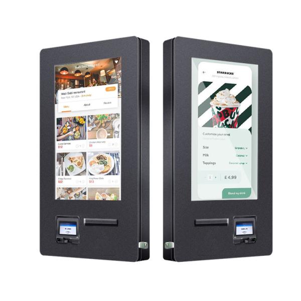 Outdoor Waterproof Self Service Payment Kiosk Wall Mounted