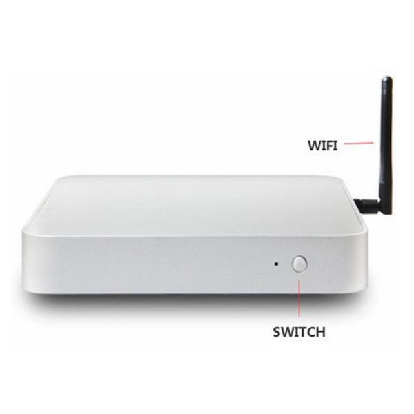 Mini PC Box Core I3 Advertising 4k Media Player Box Wifi Network White Color