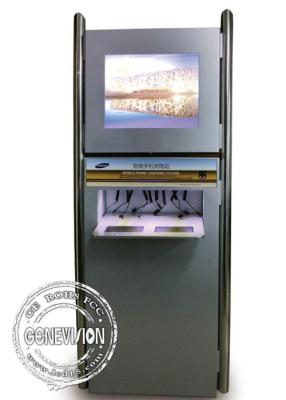 China Customized Touchscreen Mobile Phone Charging Station Self Pay Mobile Phone Charging Kiosk for sale