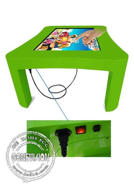 School Ir Multi Touch Children Interactive Touch Screen Kiosk Table For Education