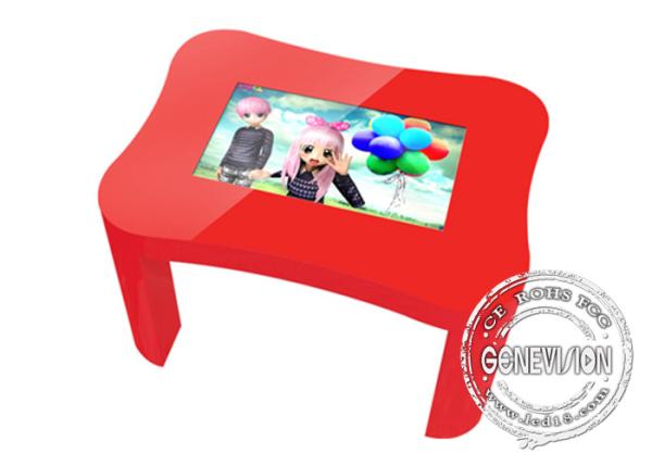 School Ir Multi Touch Children Interactive Touch Screen Kiosk Table For Education