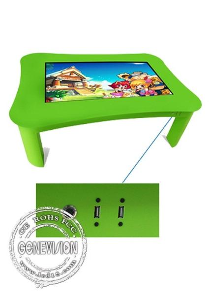 School Ir Multi Touch Children Interactive Touch Screen Kiosk Table For Education