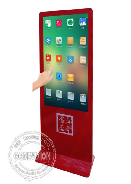 Totem Touch Screen Kiosk For Shopping Mall / 55 Inch Lcd Digital Signage Display Advertising