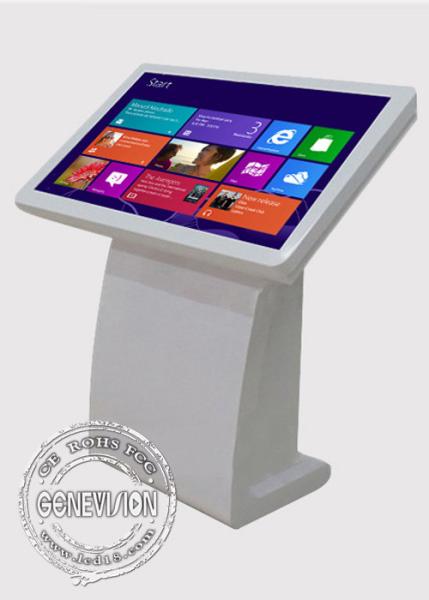 Computer Kiosk Digital Signage player , floor standing touch kiosk advertising