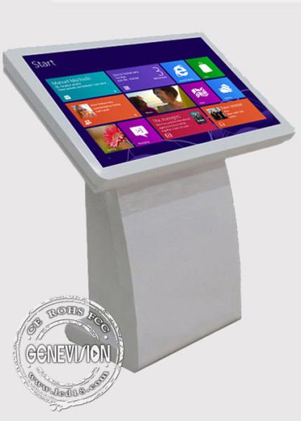 Computer Kiosk Digital Signage player , floor standing touch kiosk advertising