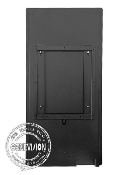 32 Inch Full Black Cashless Self Service Kiosk With Credit Card Payment