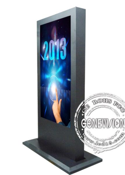 55 Inch Touch Screen Kiosk Monitor With 1920x 1080 Resolution