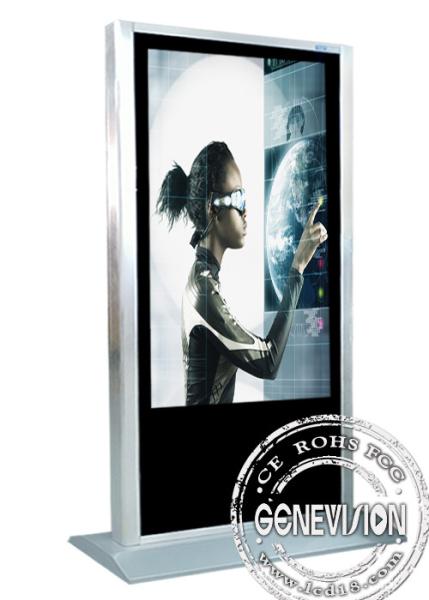 Windows Touch Screen Digital Signage , Touch Screen Advertising Kiosk