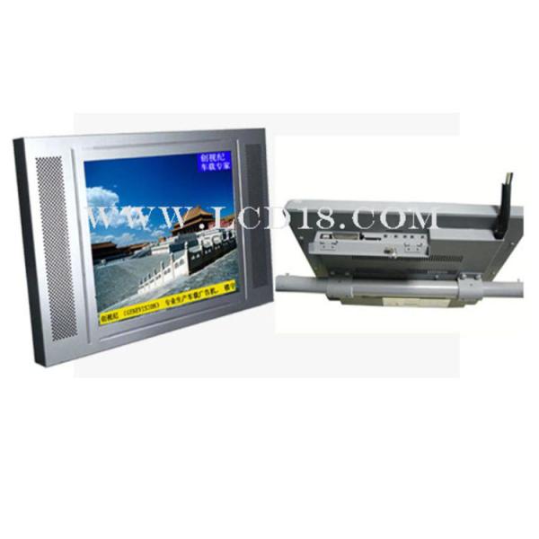 15 Inch Bus Digital Signage , 3G LCD Advertising Display