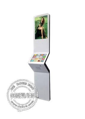 中国 15inch LCDのデジタル表記の人間の特徴をもつ窓の接触Kisok HDの表示壁の台紙の広告スクリーンの優れたデジタル トーテム 販売のため