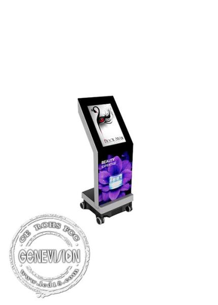 Portable FHD Movable Standing Digital Signage Kiosk Media Player Support 7*24 Operation