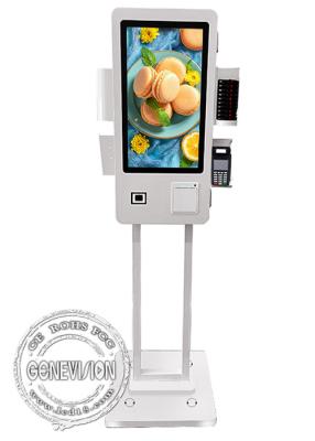 China WiFi Dual Screen 24 Inch Self Service Payment Kiosk , Touch Screen Self Ordering Kiosk for sale
