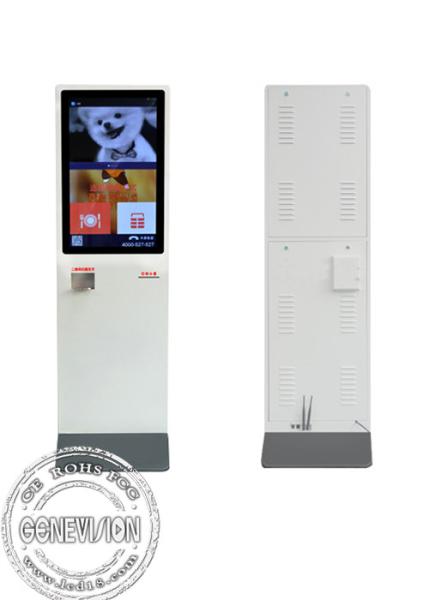 Floor Standing Self Service Information Touch Screen Wifi Digital Signage Kiosk Online Ordering Payment System