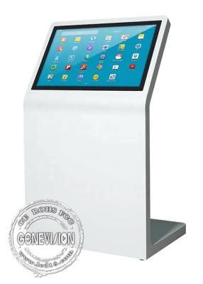 China 55 Inch Simple Design Touch Screen Queue Management System Kiosk for sale