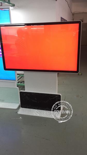 Lcd Kiosk Digital Signage Flexible Horizontal Vertical Display Rotatable Interactive Banner