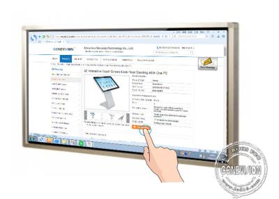 Chine Tableau blanc infrarouge d'écran tactile de Wifi de contact de VGA DVI à vendre