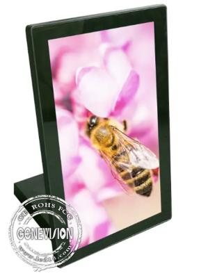 China 15.6 Inch Desktop L Shape Portable LCD Advertising Display Kiosk With Wifi And CMS for sale