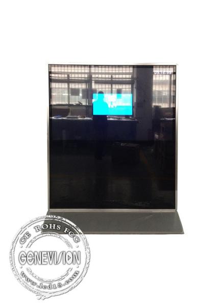 Horizontal Interactive Touch Screen Kiosk , Windows 10 All In One Totem Media Player