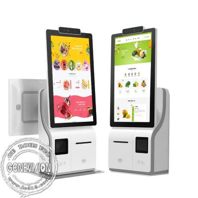 China Touch Screen Payment Kiosk Ordering POS Machine Touch Two Sides Display for sale