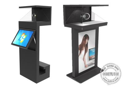 China Magie 270 Hologramm-Schirm Holo-Kasten-Stand-Projektor Grad Vitual 3d mit Noten-Monitor zu verkaufen
