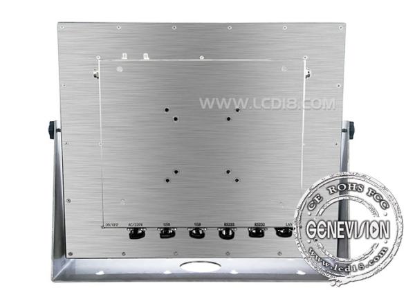 17 inch Stainless Steel IP68 Wall Mount Table Standing Touch Screen Waterproof Outdoor Digital Signage